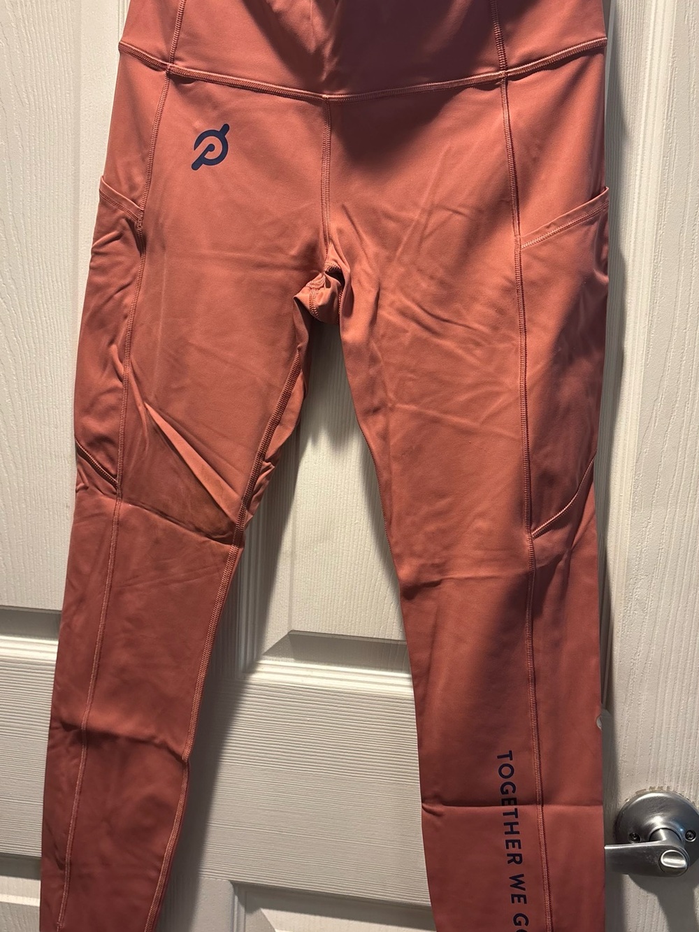 Peloton Rust Orange Performance Leggings